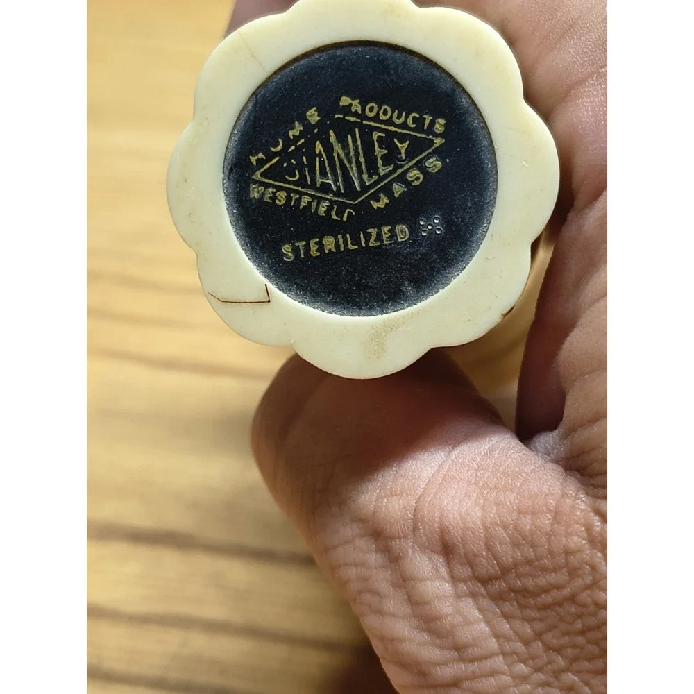 Vintage Stanley Shaving Brush-Celluloid & Badger Hair
